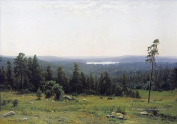 Ivan Ivanovich Shishkin œuvres - les horizons forestiers 1884 paysage classique Ivan Ivanovitch